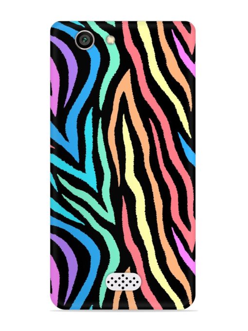 Colorful Abstract Zebra Snap Case for Oppo Neo 5 Zapvi