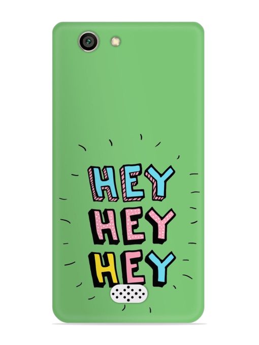 Hey Vector Cartoon Snap Case for Oppo Neo 5 Zapvi