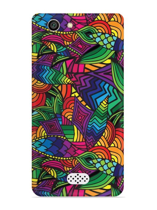 Abstract Multicolor Seamless Snap Case for Oppo Neo 5 Zapvi