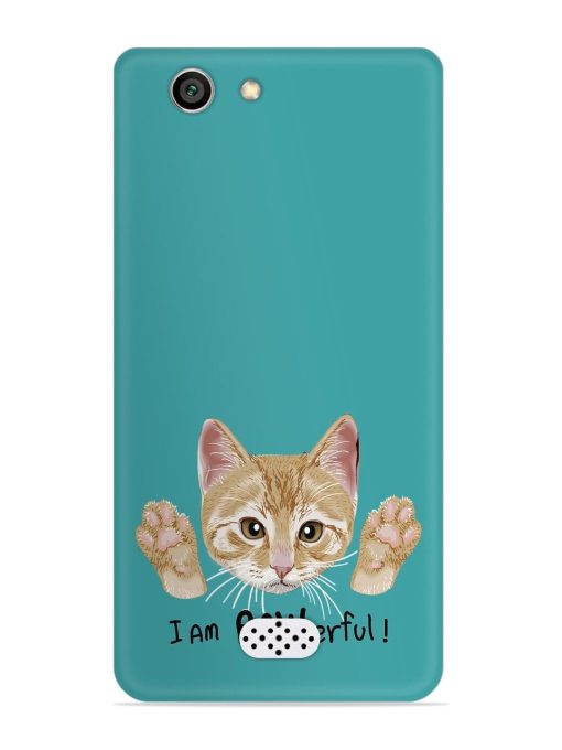 Typography Slogan Cat Snap Case for Oppo Neo 5