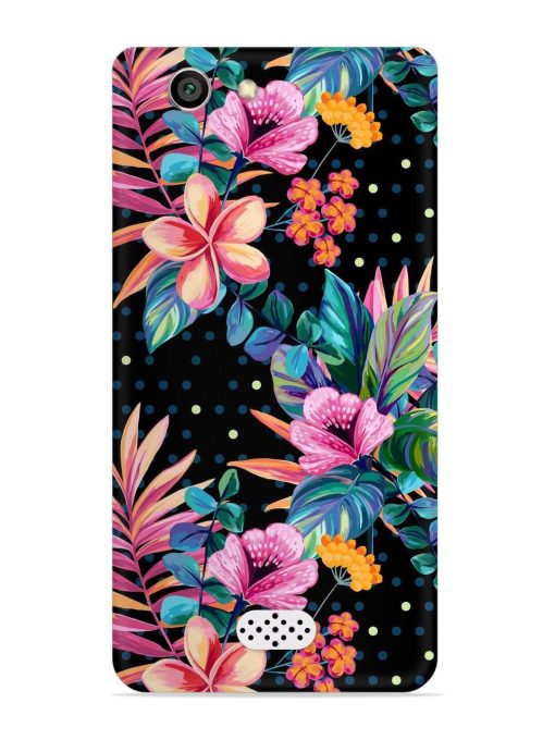 Seamless Floral Pattern Snap Case for Oppo Neo 5