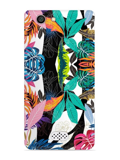 Floral Pattern Bright Snap Case for Oppo Neo 5 Zapvi