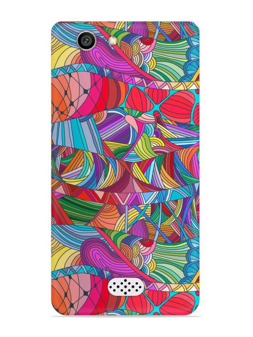 Seamless Patterns Hand Drawn Snap Case for Oppo Neo 5 Zapvi