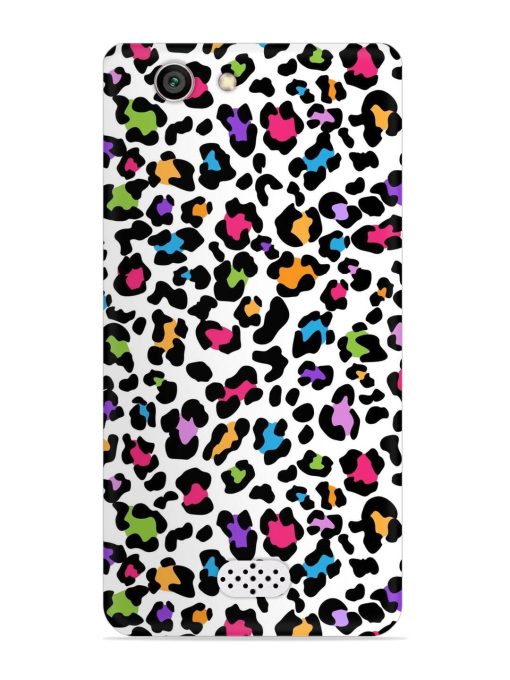 Seamless Leopard Pattern Snap Case for Oppo Neo 5 Zapvi