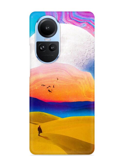 Sandy Desert Snap Case for Oppo Reno 10 (5G) Zapvi