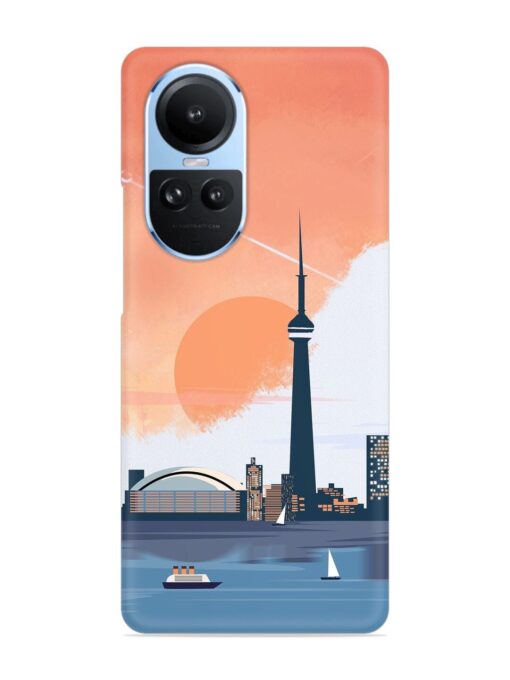 Toronto Canada Snap Case for Oppo Reno 10 (5G)