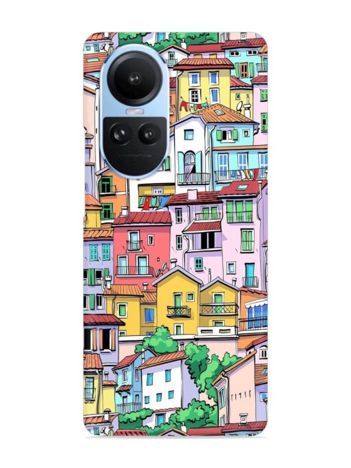 Europe Old Town Snap Case for Oppo Reno 10 (5G) Zapvi