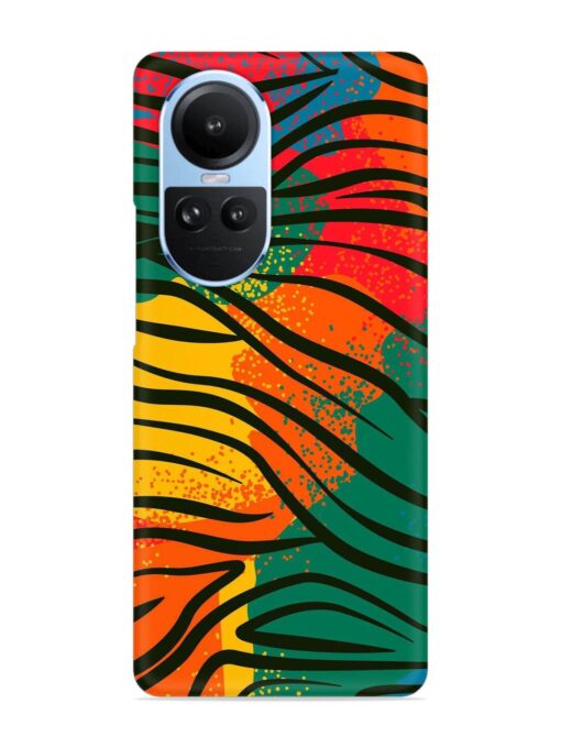 Bright Colorful Snap Case for Oppo Reno 10 (5G) Zapvi