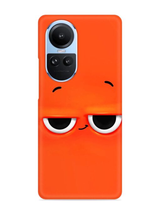 Smiley Face Snap Case for Oppo Reno 10 (5G) Zapvi