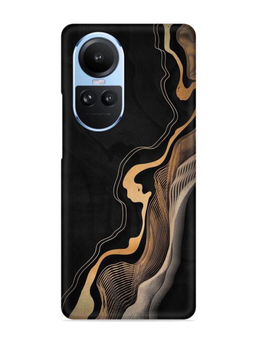 Abstract Art Snap Case for Oppo Reno 10 (5G) Zapvi