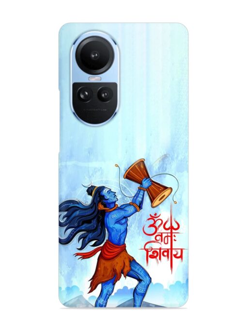 Illustration Lord Shiva Snap Case for Oppo Reno 10 (5G) Zapvi