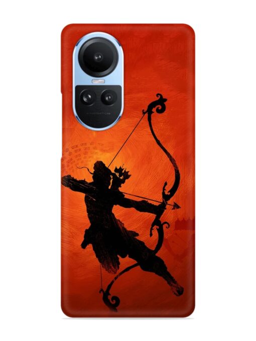 Illustration Lord Rama Snap Case for Oppo Reno 10 (5G) Zapvi