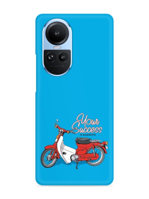 Motorcycles Image Vector Snap Case for Oppo Reno 10 (5G) Zapvi