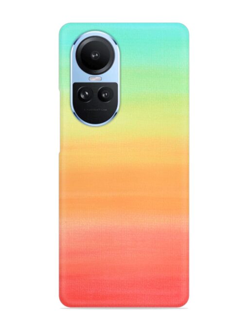 Background Sky Watercolor Snap Case for Oppo Reno 10 (5G) Zapvi