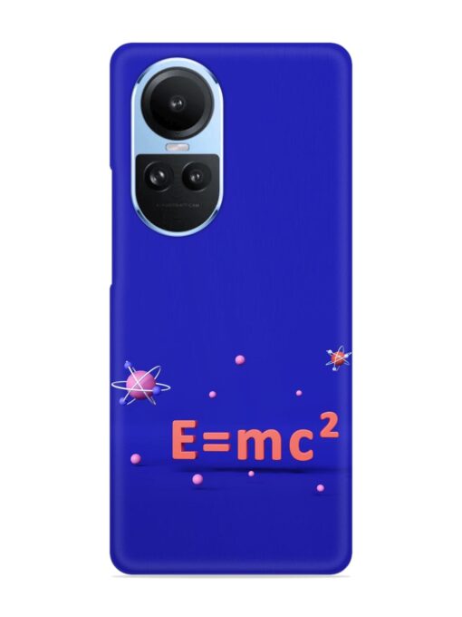 Formula Relativity Equation Snap Case for Oppo Reno 10 (5G)