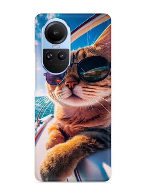 Cat In Style Snap Case for Oppo Reno 10 (5G) Zapvi