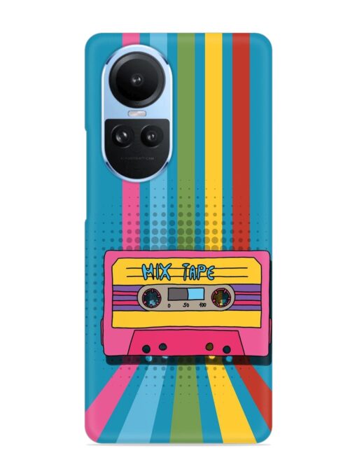 Mix Tape Vactor Snap Case for Oppo Reno 10 (5G)