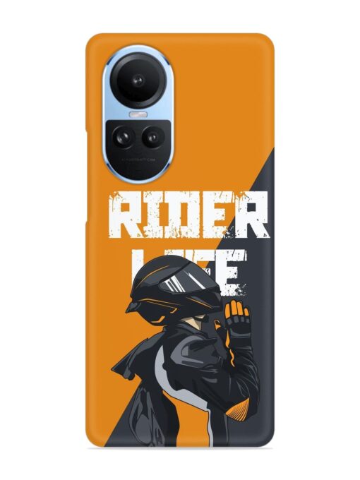 Rider Life Snap Case for Oppo Reno 10 (5G) Zapvi