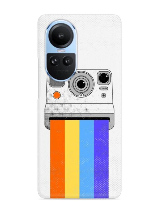 Retro Camera Art Snap Case for Oppo Reno 10 (5G) Zapvi