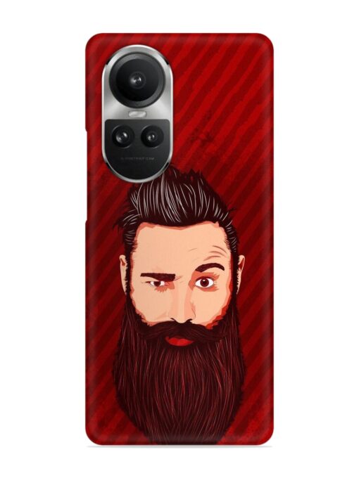 Beardo Man Snap Case for Oppo Reno 10 Pro (5G) Zapvi