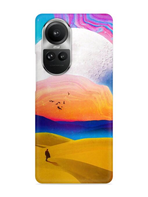 Sandy Desert Snap Case for Oppo Reno 10 Pro (5G) Zapvi