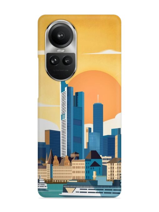 Germany Frankfurt Snap Case for Oppo Reno 10 Pro (5G) Zapvi