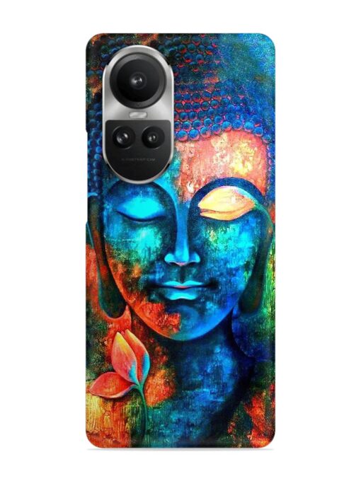 Buddha Painting Snap Case for Oppo Reno 10 Pro (5G)