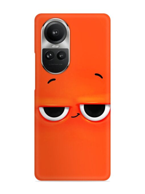 Smiley Face Snap Case for Oppo Reno 10 Pro (5G) Zapvi