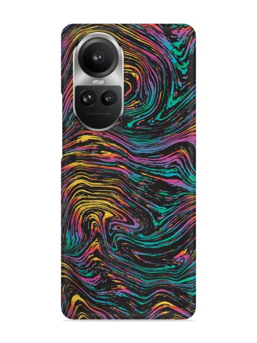 Abstract Liquid Colors Snap Case for Oppo Reno 10 Pro (5G) Zapvi