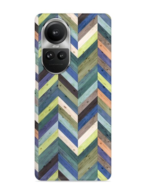 Chevron Random Color Snap Case for Oppo Reno 10 Pro (5G) Zapvi