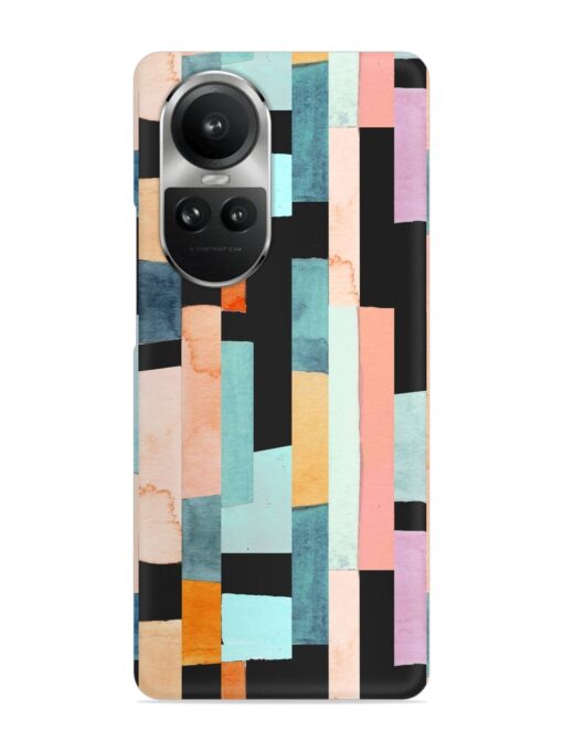 Geometric Seamless Pattern Snap Case for Oppo Reno 10 Pro (5G) Zapvi