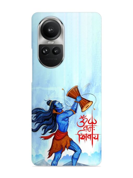 Illustration Lord Shiva Snap Case for Oppo Reno 10 Pro (5G) Zapvi