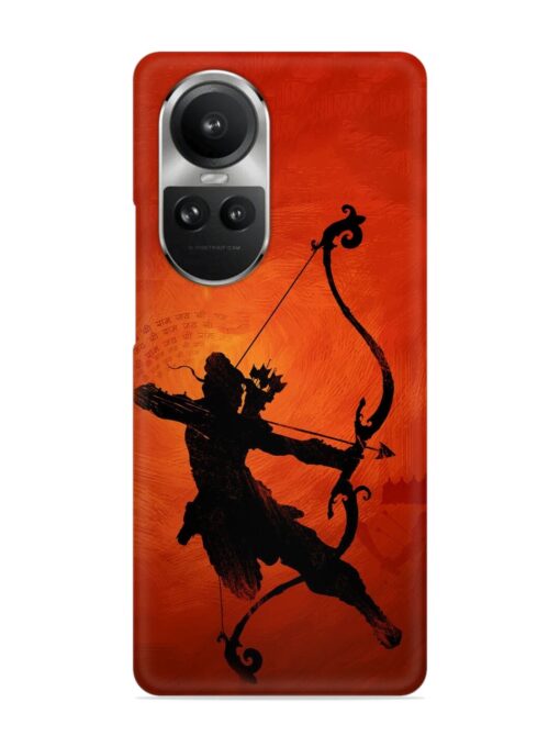 Illustration Lord Rama Snap Case for Oppo Reno 10 Pro (5G) Zapvi