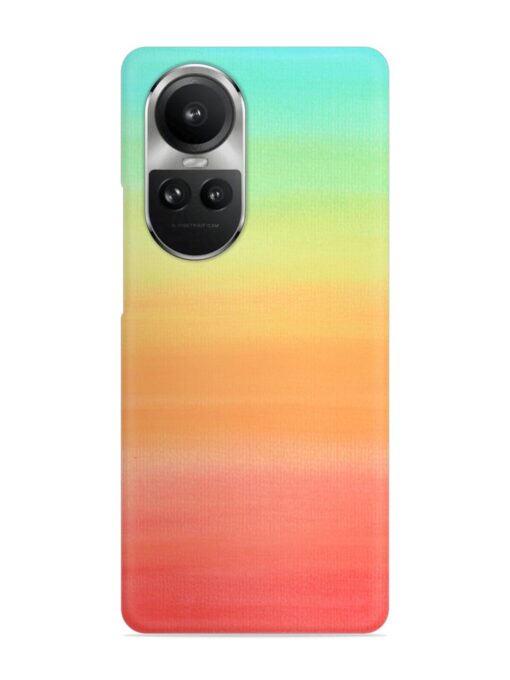 Background Sky Watercolor Snap Case for Oppo Reno 10 Pro (5G) Zapvi