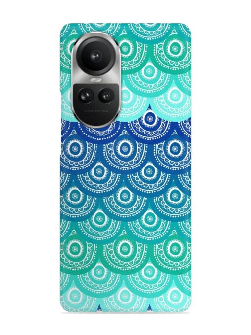 Ethnic Seamless Pattern Snap Case for Oppo Reno 10 Pro (5G) Zapvi