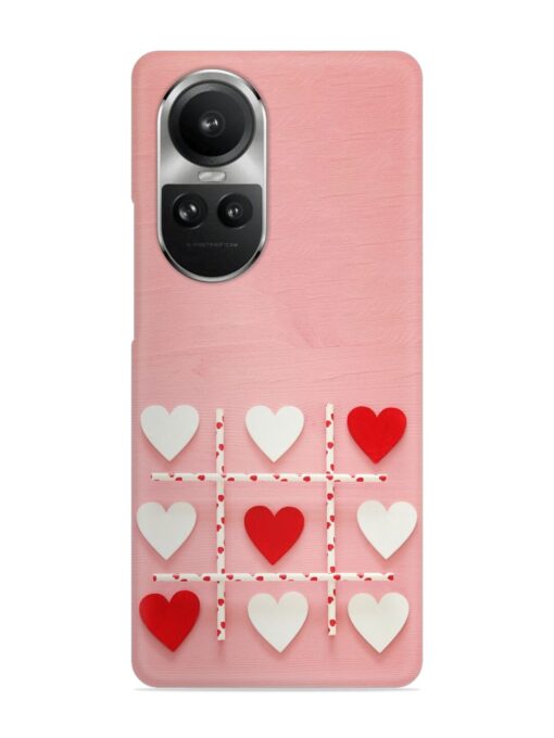 Valentines Day Concept Snap Case for Oppo Reno 10 Pro (5G) Zapvi