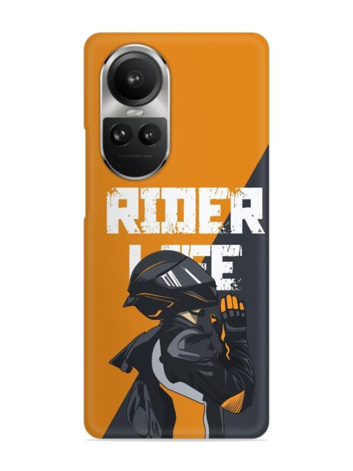 Rider Life Snap Case for Oppo Reno 10 Pro (5G) Zapvi