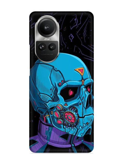 Skull Robo Vector Snap Case for Oppo Reno 10 Pro (5G)