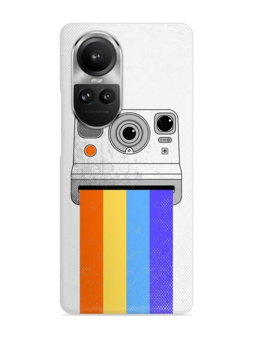 Retro Camera Art Snap Case for Oppo Reno 10 Pro (5G) Zapvi