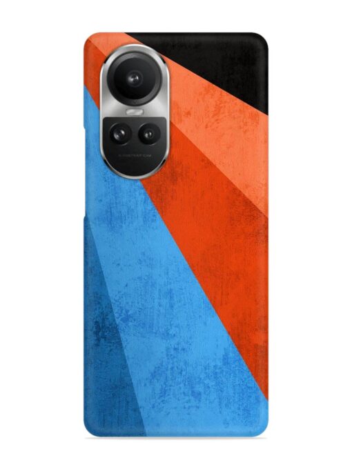 Modern Matte Abstract Snap Case for Oppo Reno 10 Pro (5G) Zapvi