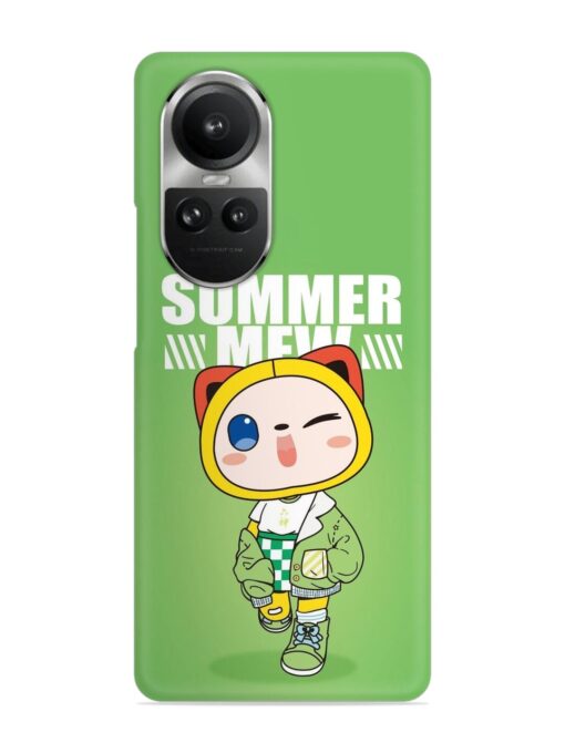 Summer Mew Snap Case for Oppo Reno 10 Pro (5G)