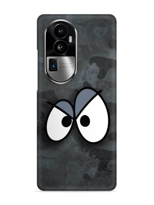 Big Eyes Night Mode Snap Case for Oppo Reno 10 Pro Plus (5G) Zapvi