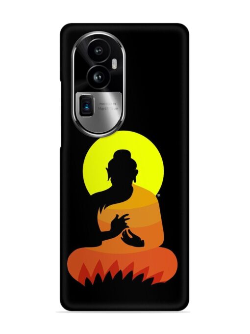 Buddha Art Black Snap Case for Oppo Reno 10 Pro Plus (5G) Zapvi