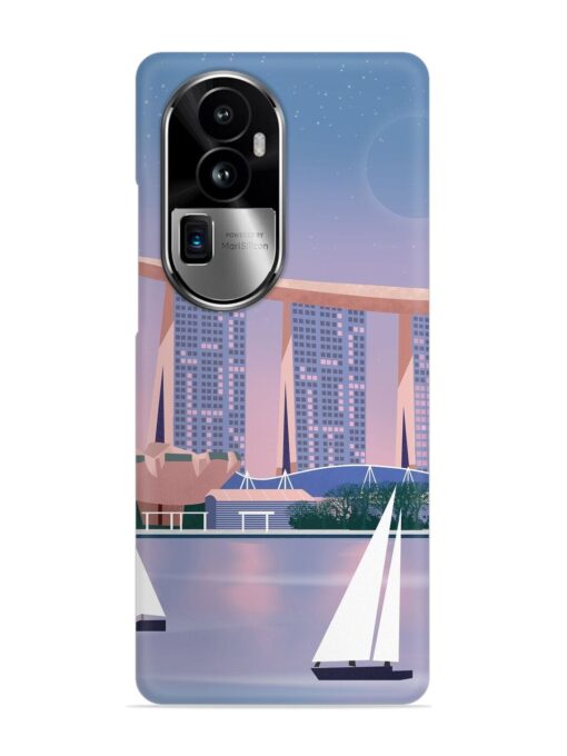 Singapore Scenery Architecture Snap Case for Oppo Reno 10 Pro Plus (5G) Zapvi