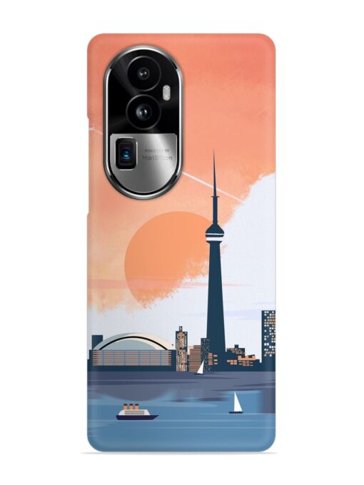 Toronto Canada Snap Case for Oppo Reno 10 Pro Plus (5G) Zapvi