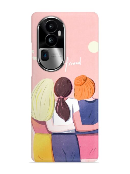 Friendship Day Snap Case for Oppo Reno 10 Pro Plus (5G) Zapvi