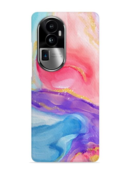 Watercolor Gradient Snap Case for Oppo Reno 10 Pro Plus (5G) Zapvi