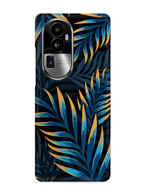 Abstract Leaf Art Snap Case for Oppo Reno 10 Pro Plus (5G) Zapvi