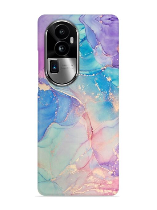 Alcohol Ink Colors Snap Case for Oppo Reno 10 Pro Plus (5G) Zapvi