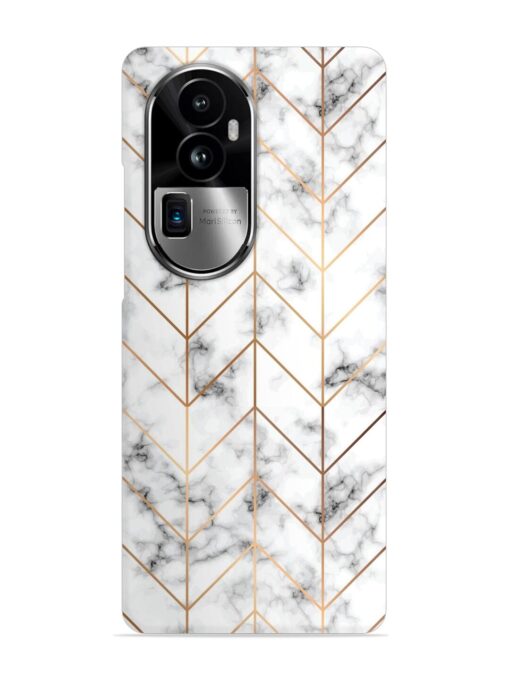 Vector Marble Texture Snap Case for Oppo Reno 10 Pro Plus (5G)